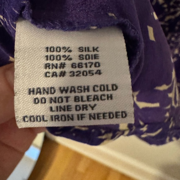 Kimchi Purple silk mini dress - Picture 4 of 7